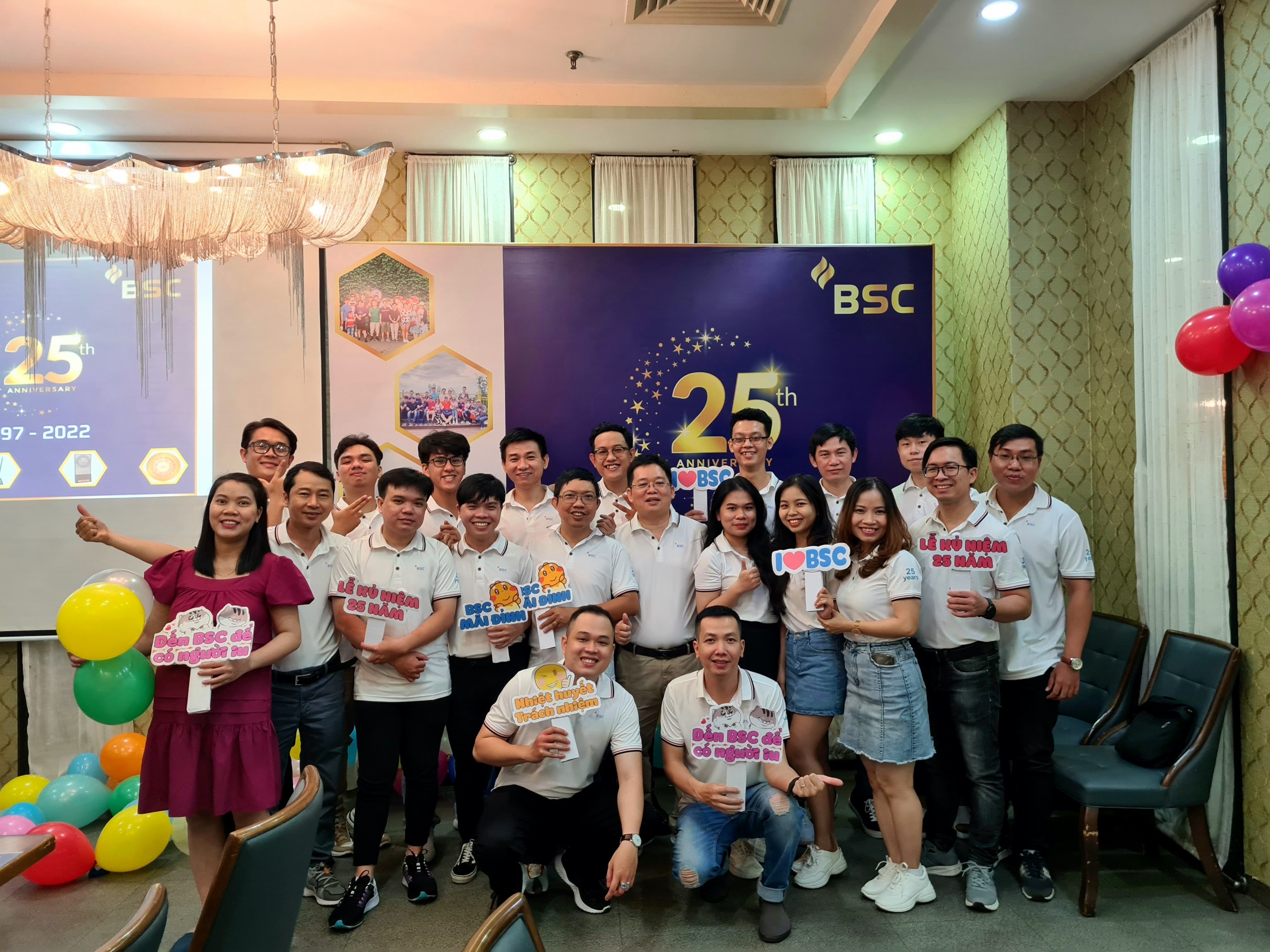 Lễ kỷ niệm 25 năm thành lập công ty BSC 1997-2022